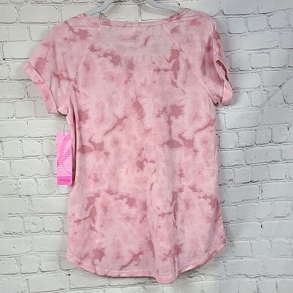 Pink 🎀 Goddess Fighter Ideology Tie Dye T-Shirt Woman Medium Tee Printed Casual - Picture 6 of 8